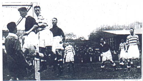 last match before season suspended, v Killie 1939