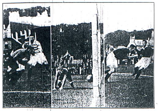 three snaps v St Bernards September 1932